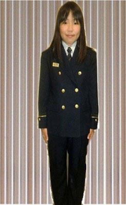 子ども用消防制服